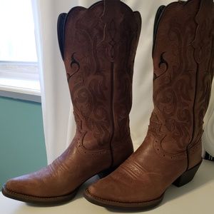 Justin boots cowboy boots